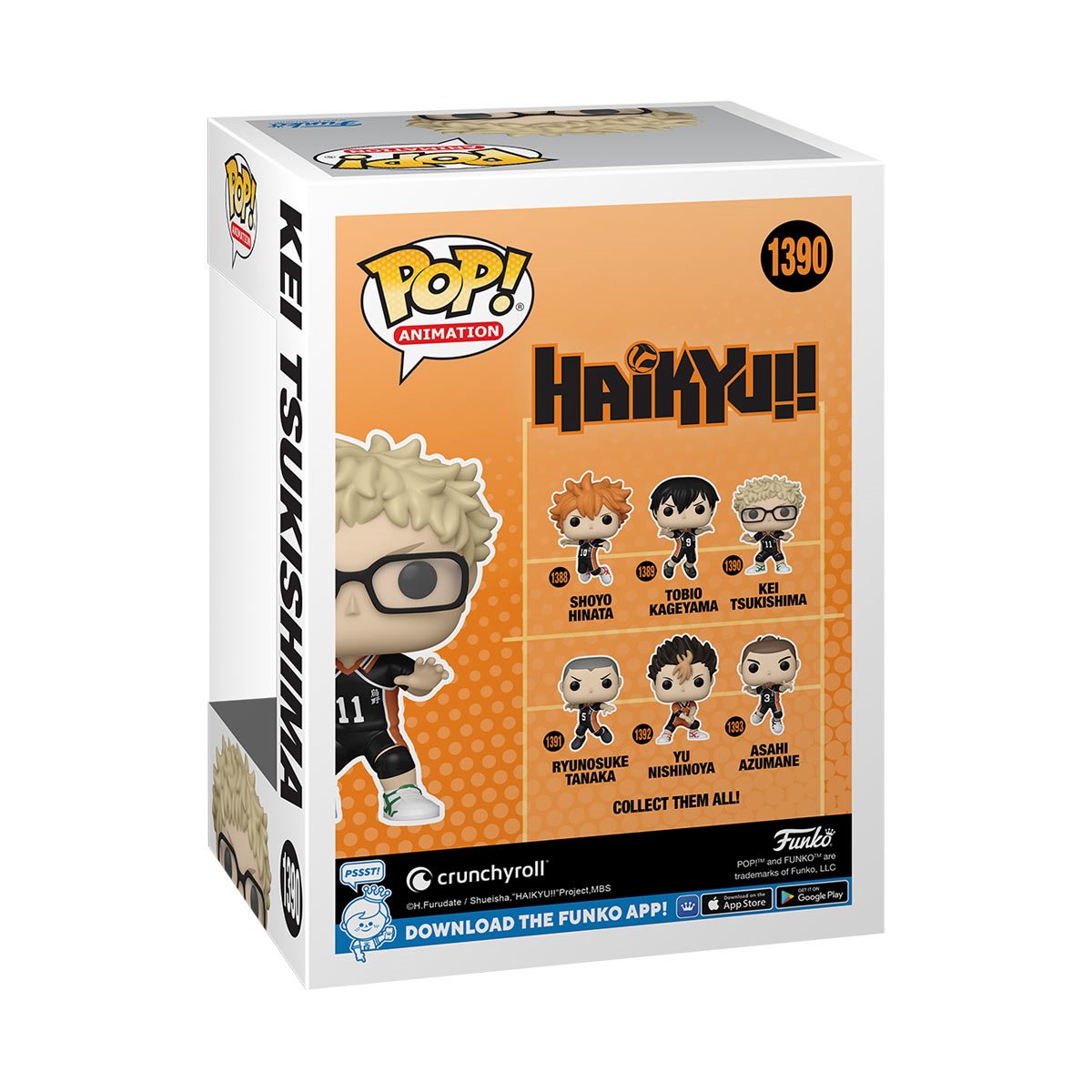 Funko Pop! Haikyu - Kei Tsukishima Funko