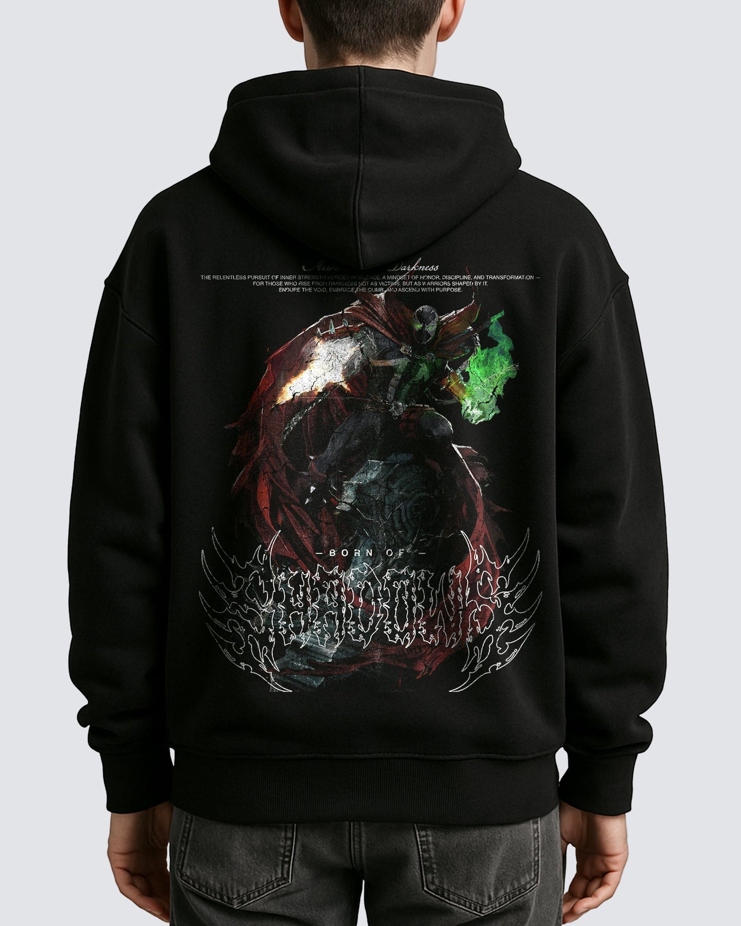 Spawn 'King of Hell' Oversized Hoodie ODMPOD