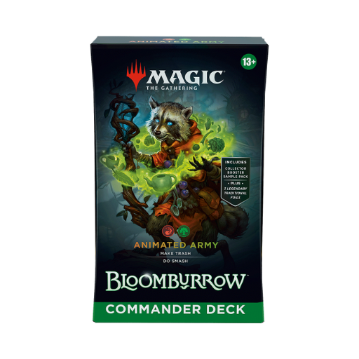 MTG TCG: Bloomburrow Commander Deck - Animated Army The Eternal Forge