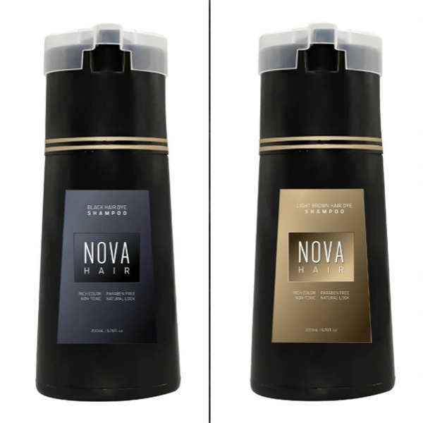 💥2024 New Style NovaHair Instant Dye Shampoo🔥