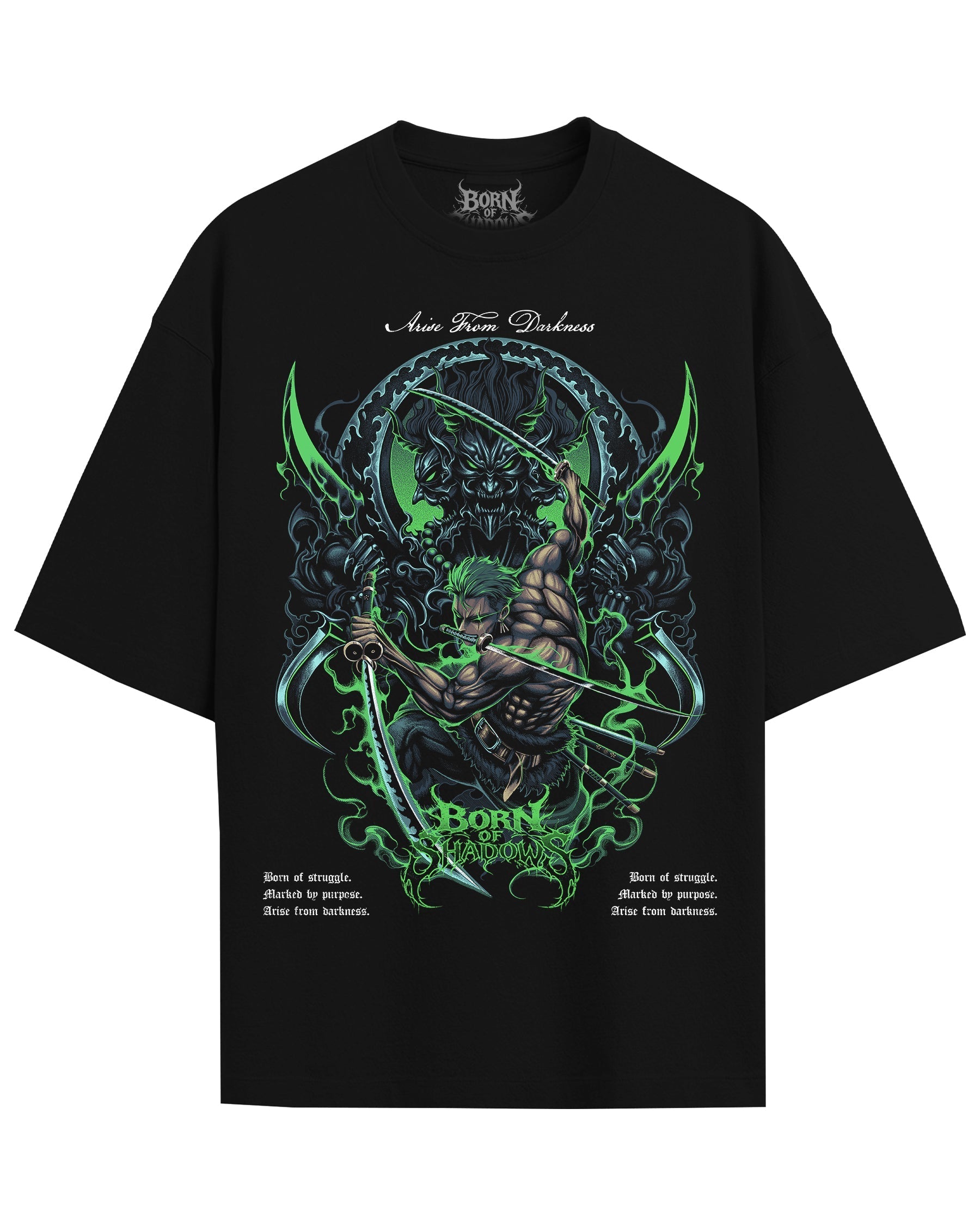 [Limited Edition] 'One Piece: Roronoa Zoro' Front T-Shirt ODMPOD