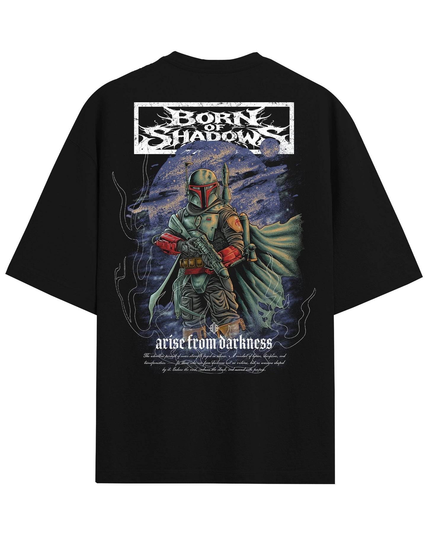 [Limited Edition] 'Star Wars: Boba Fett' Back T-Shirt ODMPOD