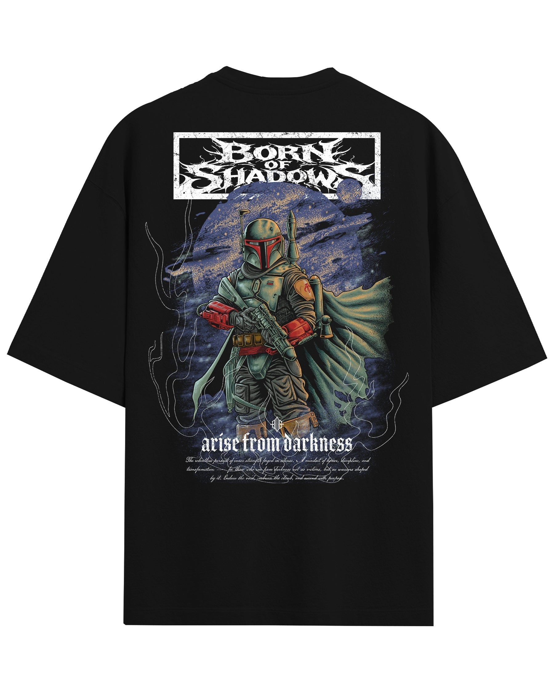 [Limited Edition] 'Star Wars: Boba Fett' Back T-Shirt ODMPOD