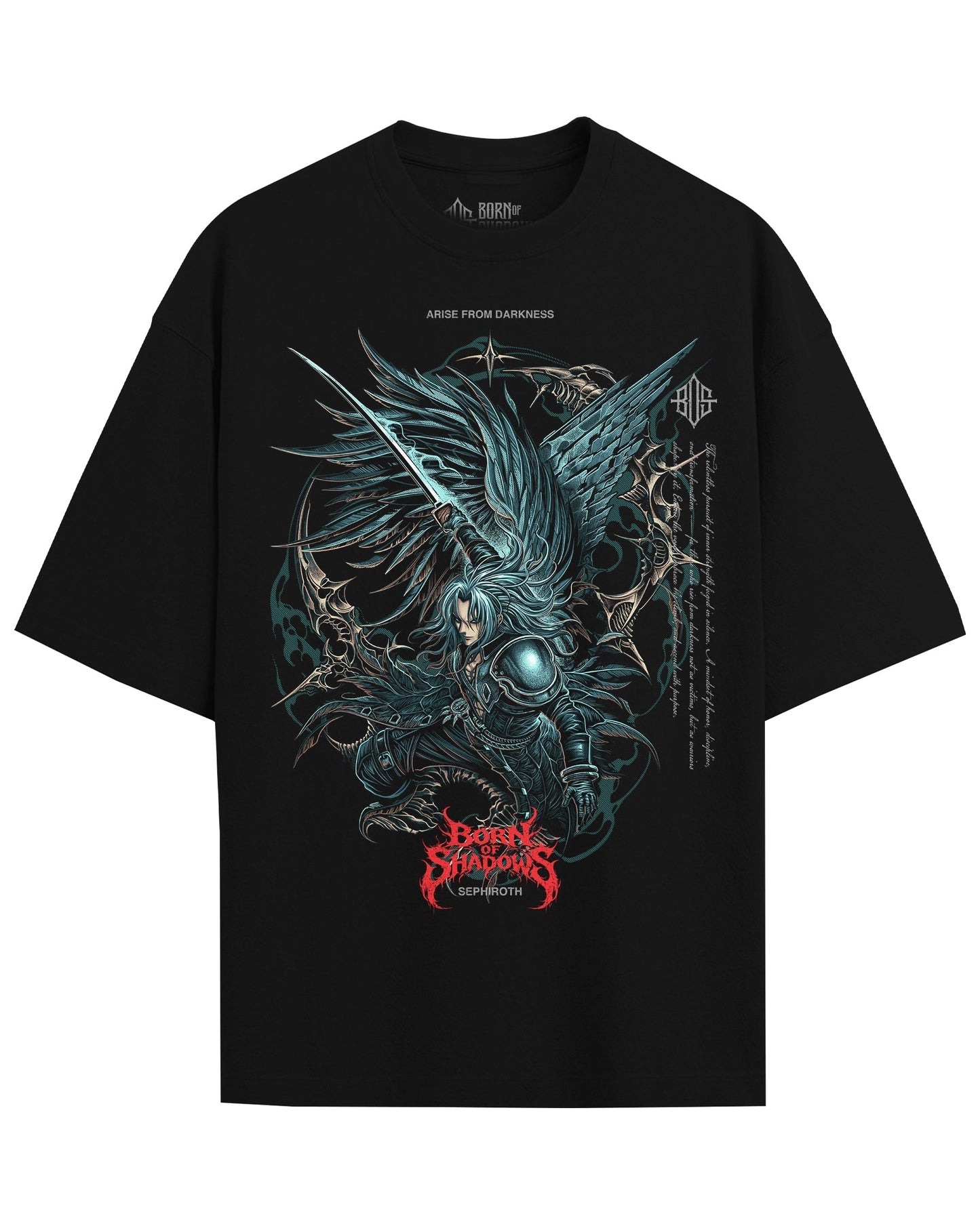 [Limited Edition] 'Final Fantasy: Sephiroth' Front T-Shirt ODMPOD