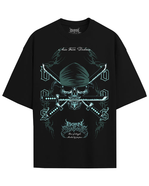 [Limited Edition] 'One Piece: Zoro's Skull' Front T-Shirt ODMPOD