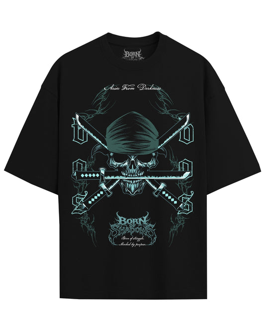 [Limited Edition] 'One Piece: Zoro's Skull' Front T-Shirt ODMPOD
