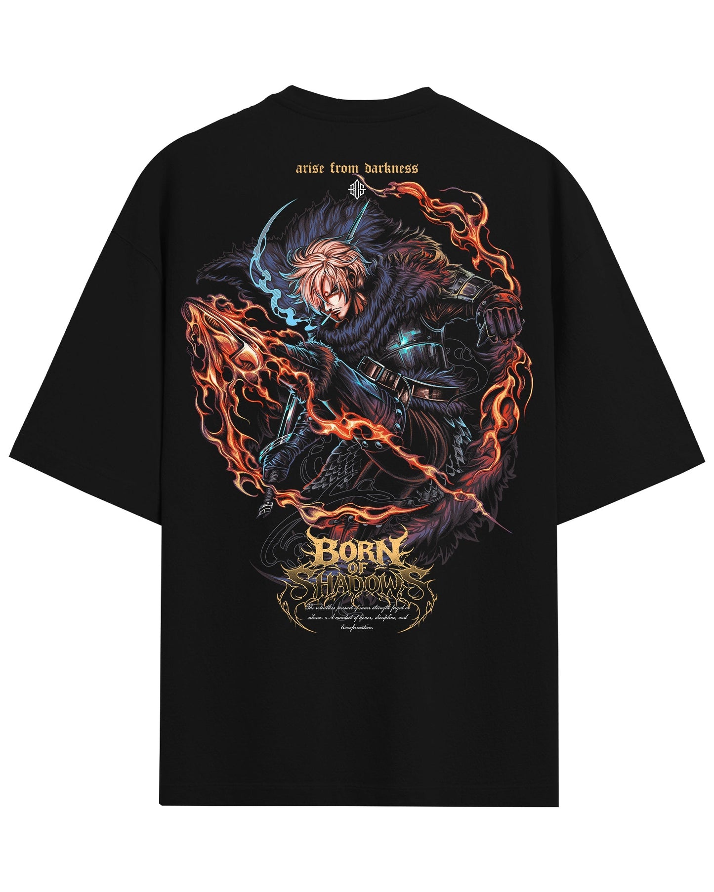 [Limited Edition] 'One Piece: Sanji' Back T-Shirt ODMPOD