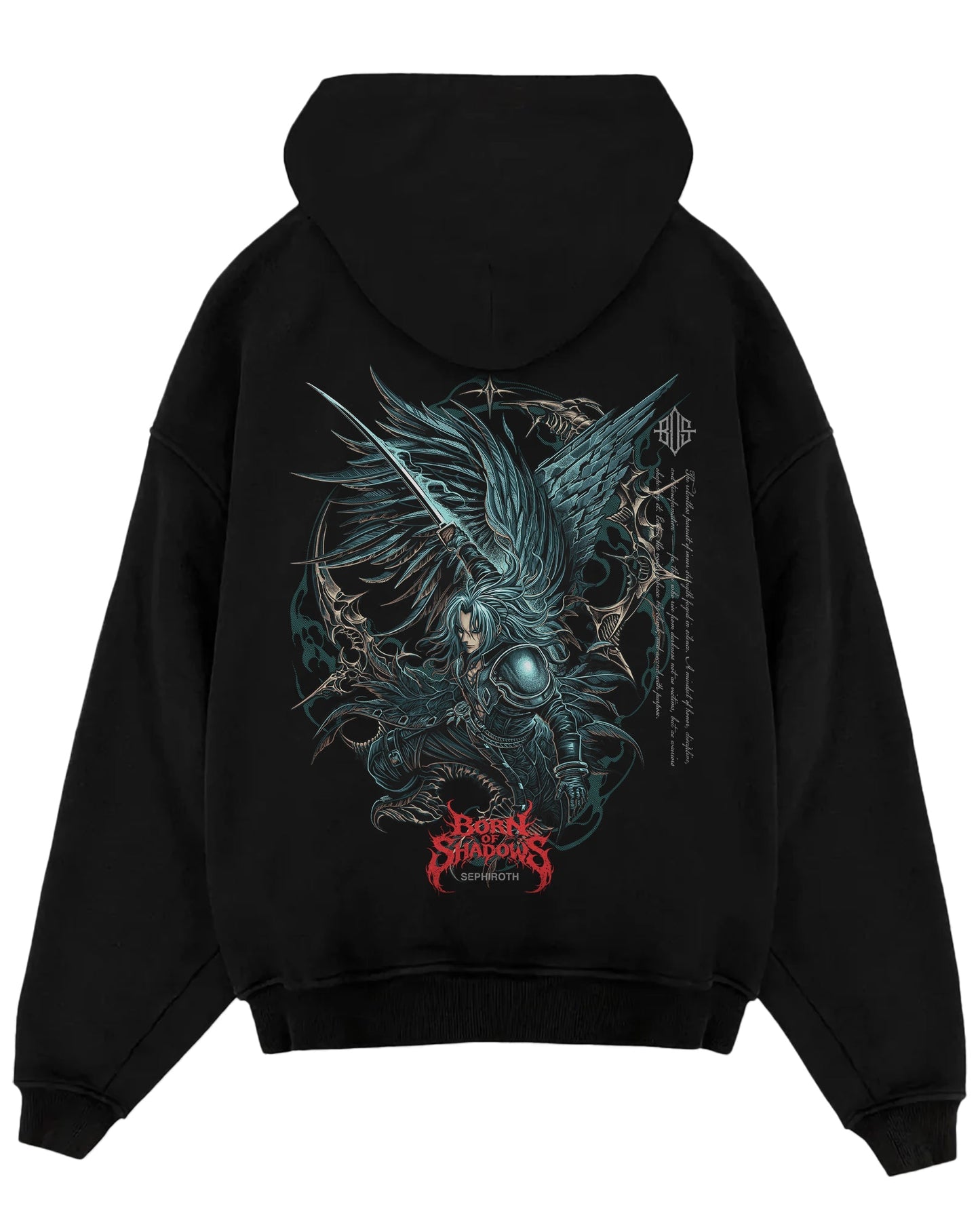[Limited Edition] 'Final Fantasy: Sephiroth' Oversized Hoodie ODMPOD