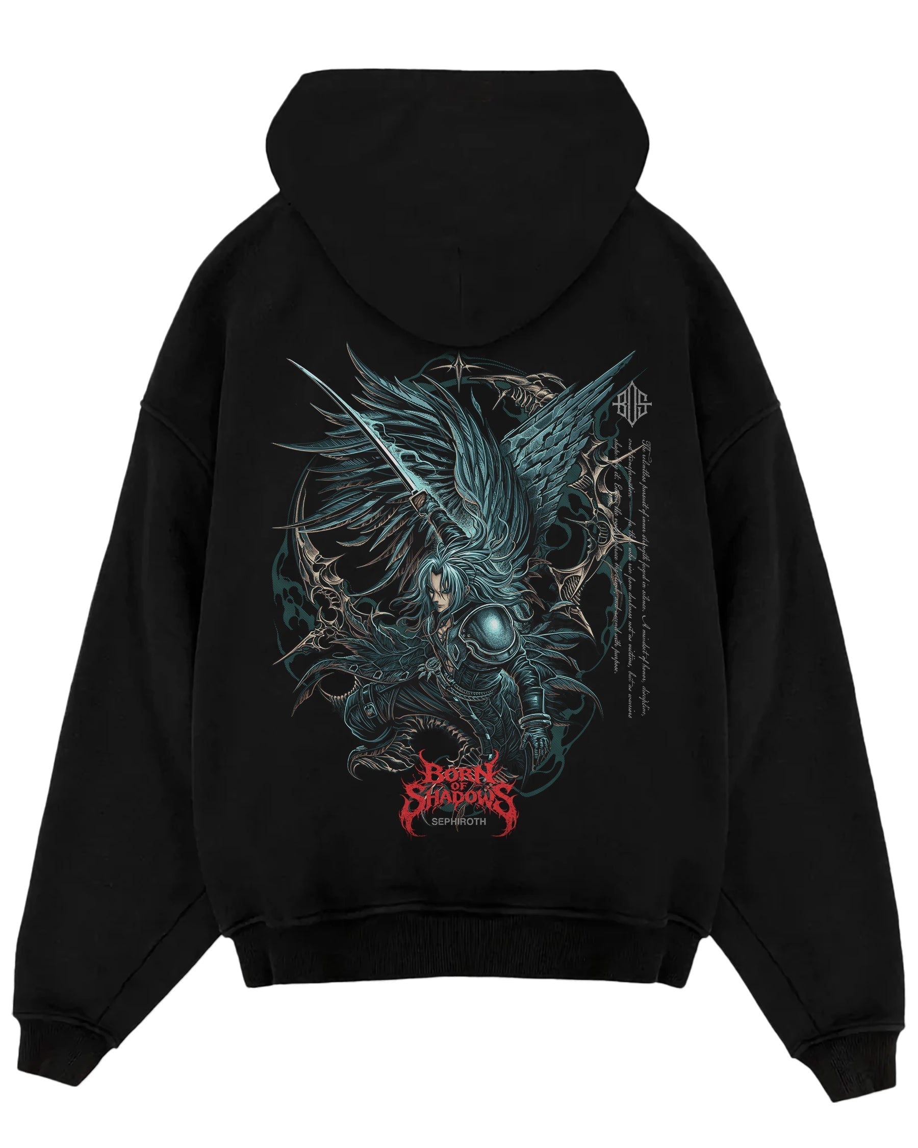 [Limited Edition] 'Final Fantasy: Sephiroth' Oversized Hoodie ODMPOD