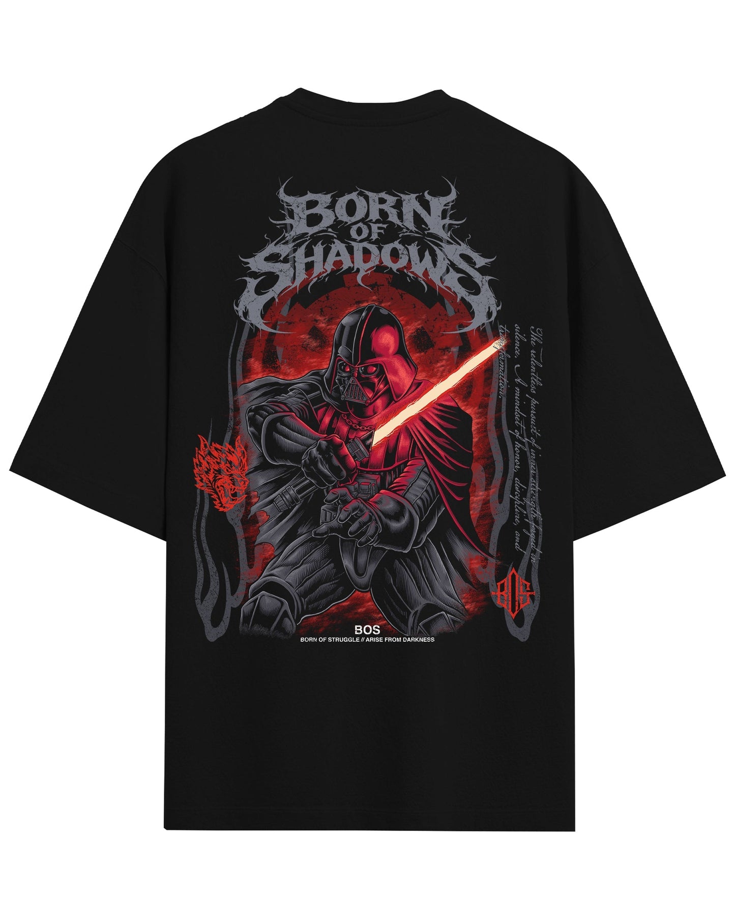[Limited Edition] 'Star Wars: Darth Vader' Back T-Shirt ODMPOD