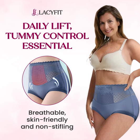 LacyFit - LAST DAY SALE 70% OFF - Silky Comfort High Waist Hiplift Panties