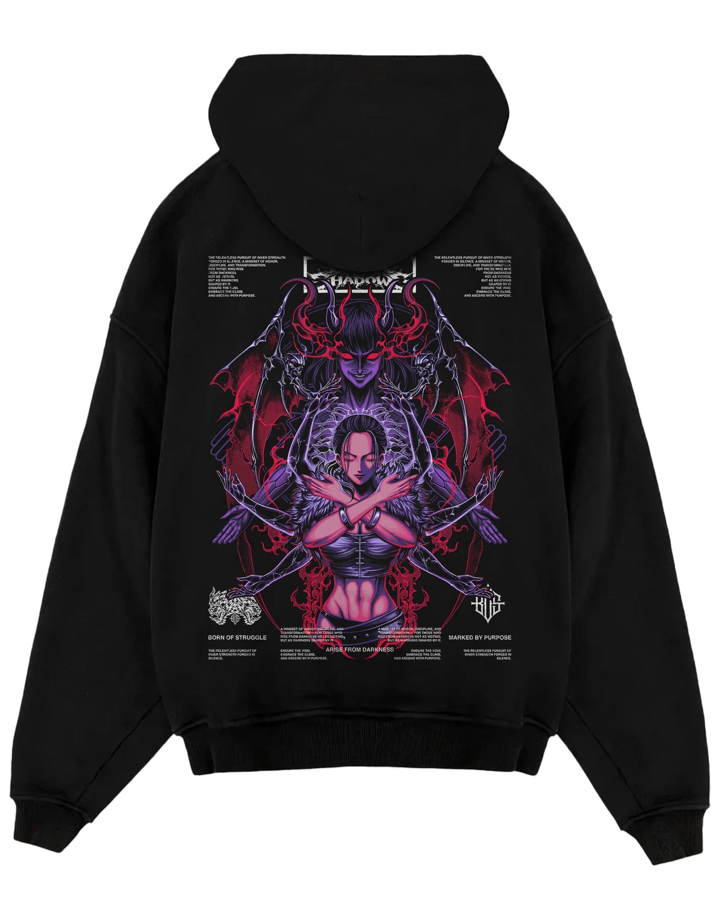 [Limited Edition] 'One Piece: Nico Robin' Oversized Hoodie ODMPOD