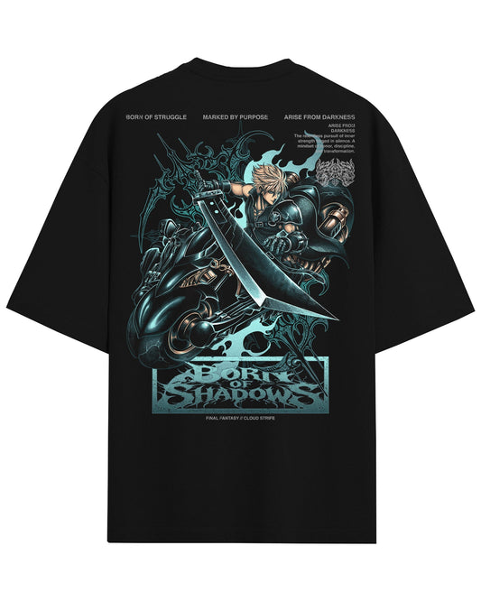 [Limited Edition] 'Final Fantasy: Cloud Strife' Back T-Shirt ODMPOD