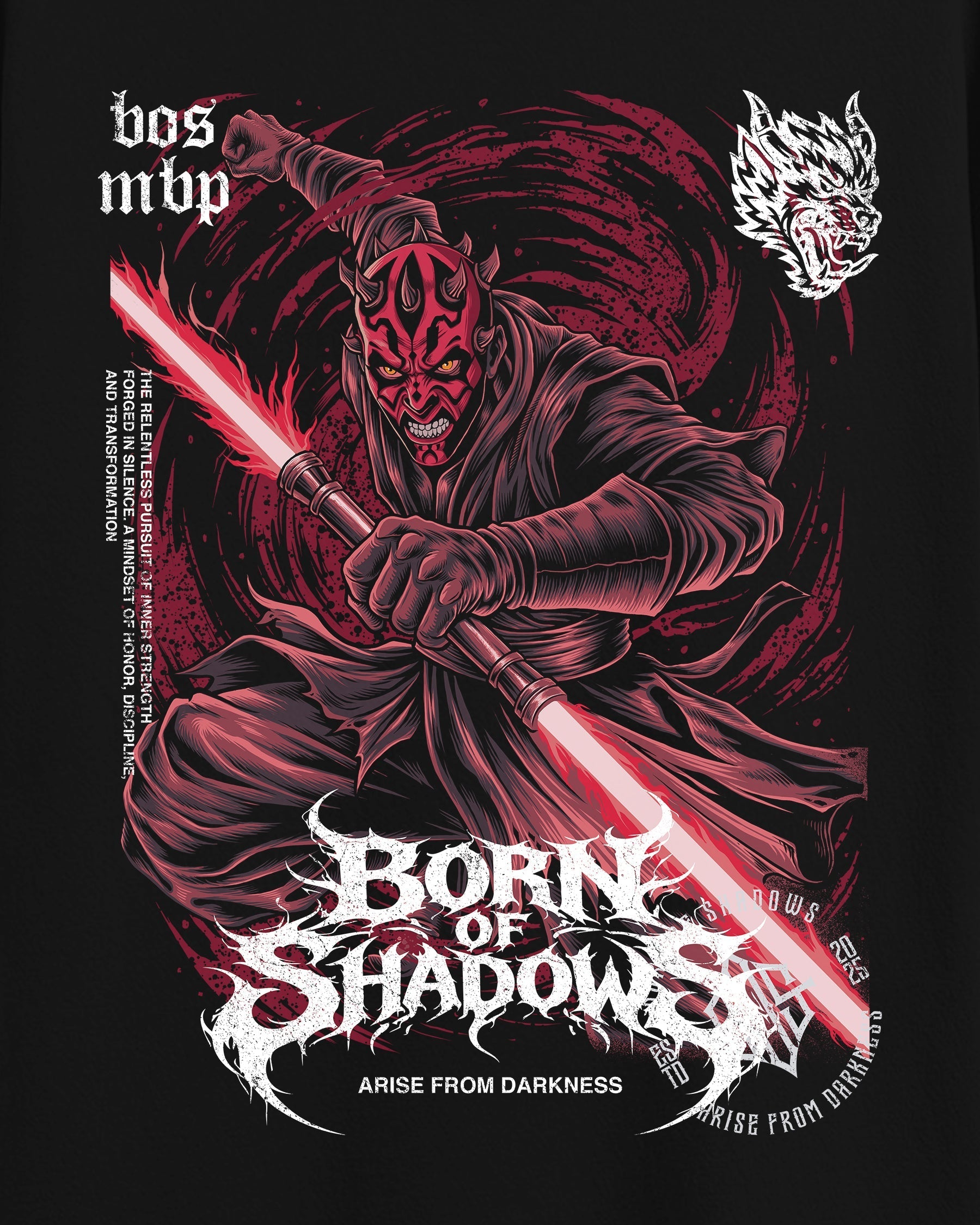 [Limited Edition] 'Star Wars: Darth Maul' Front T-Shirt ODMPOD