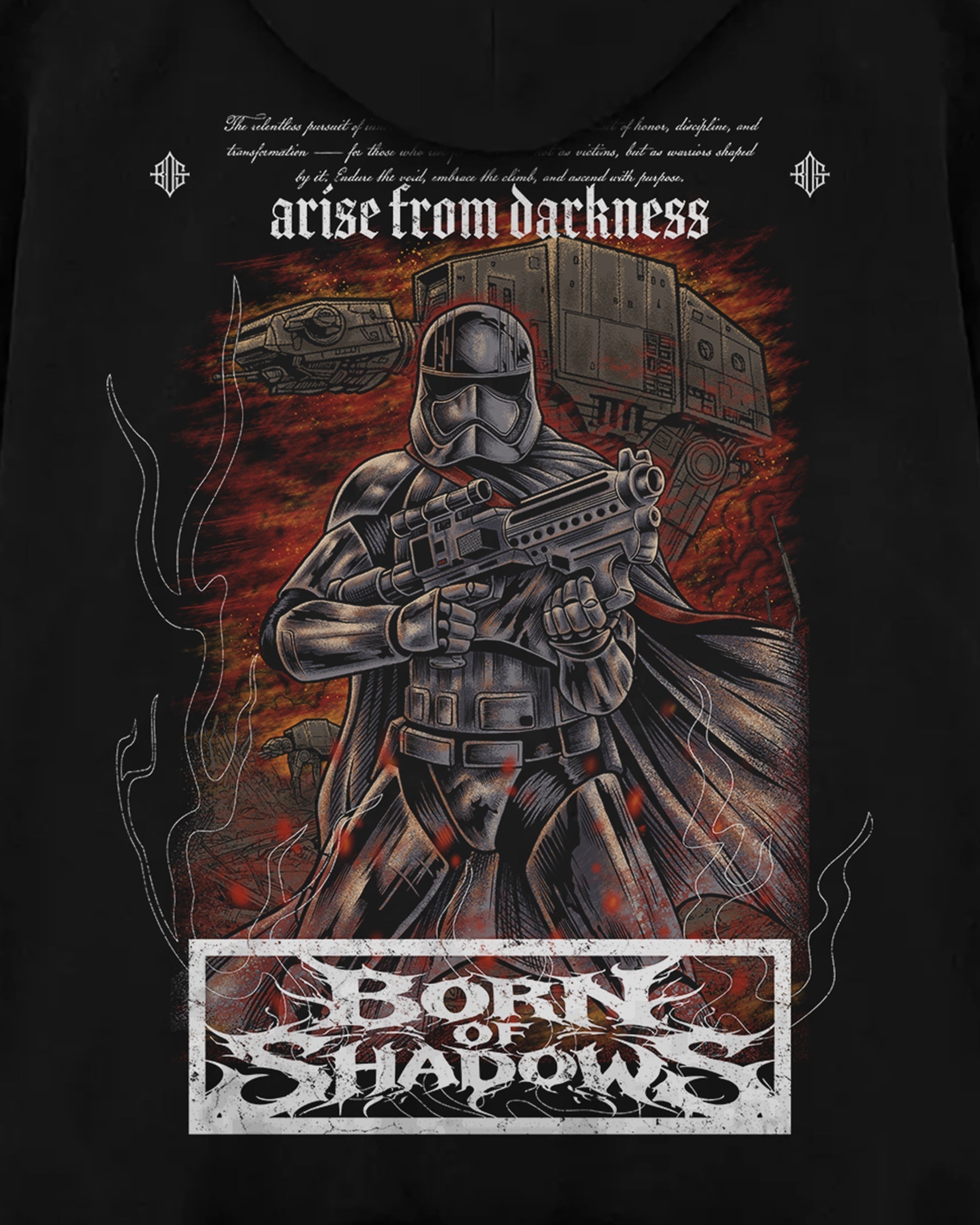 [Limited Edition] 'Star Wars: Captain Phasma' Hoodie ODMPOD