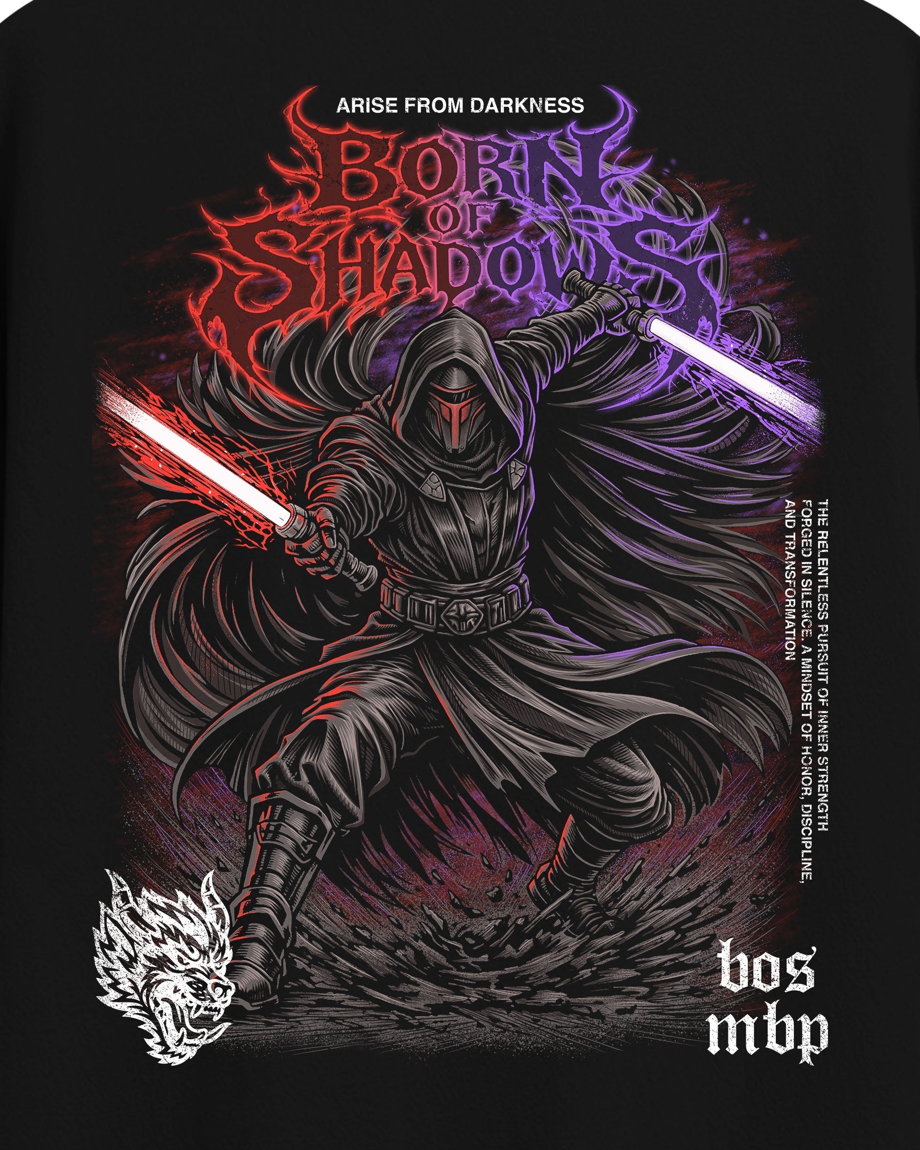 [Limited Edition] 'Star Wars: Darth Revan' Back T-Shirt ODMPOD