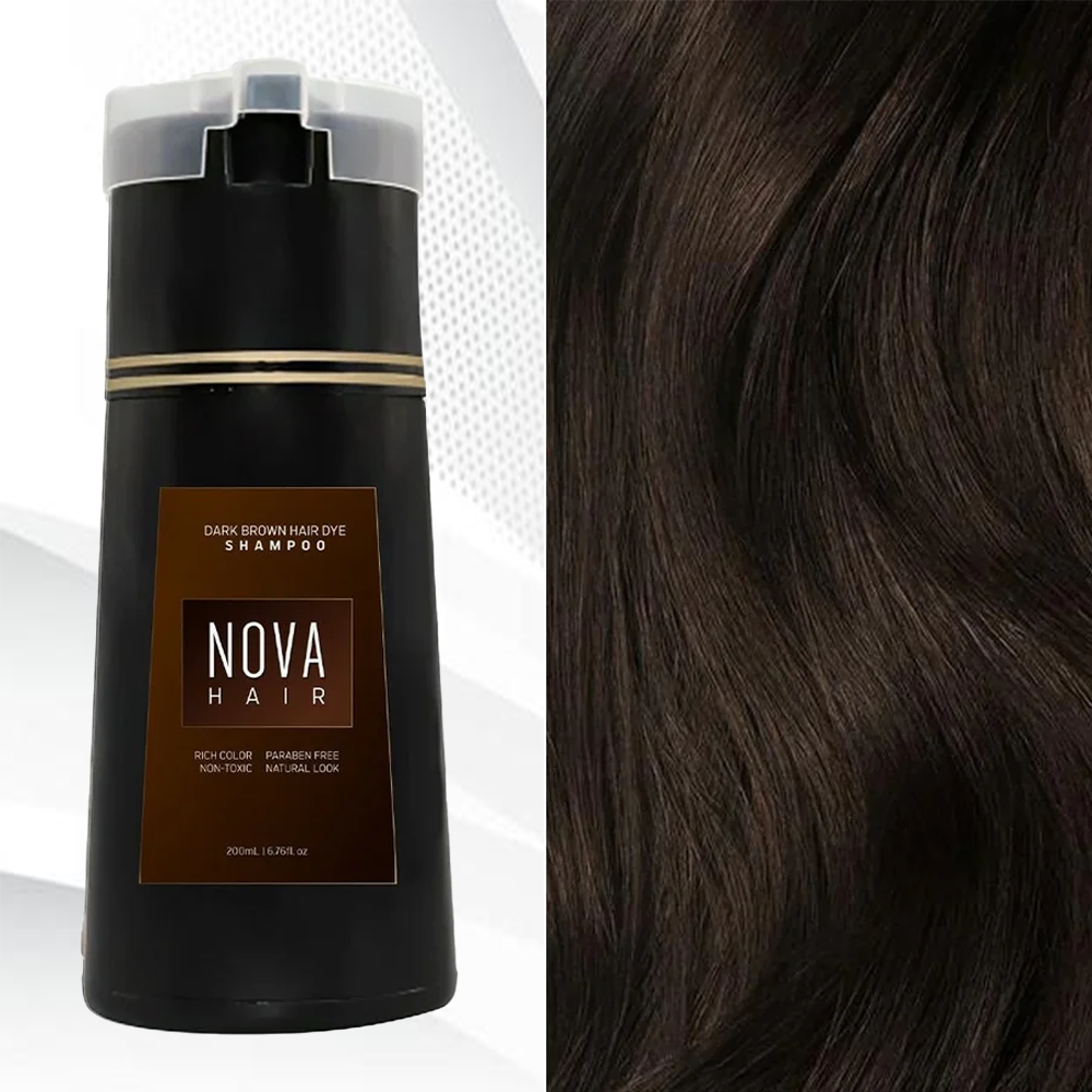 💥2024 New Style NovaHair Instant Dye Shampoo🔥