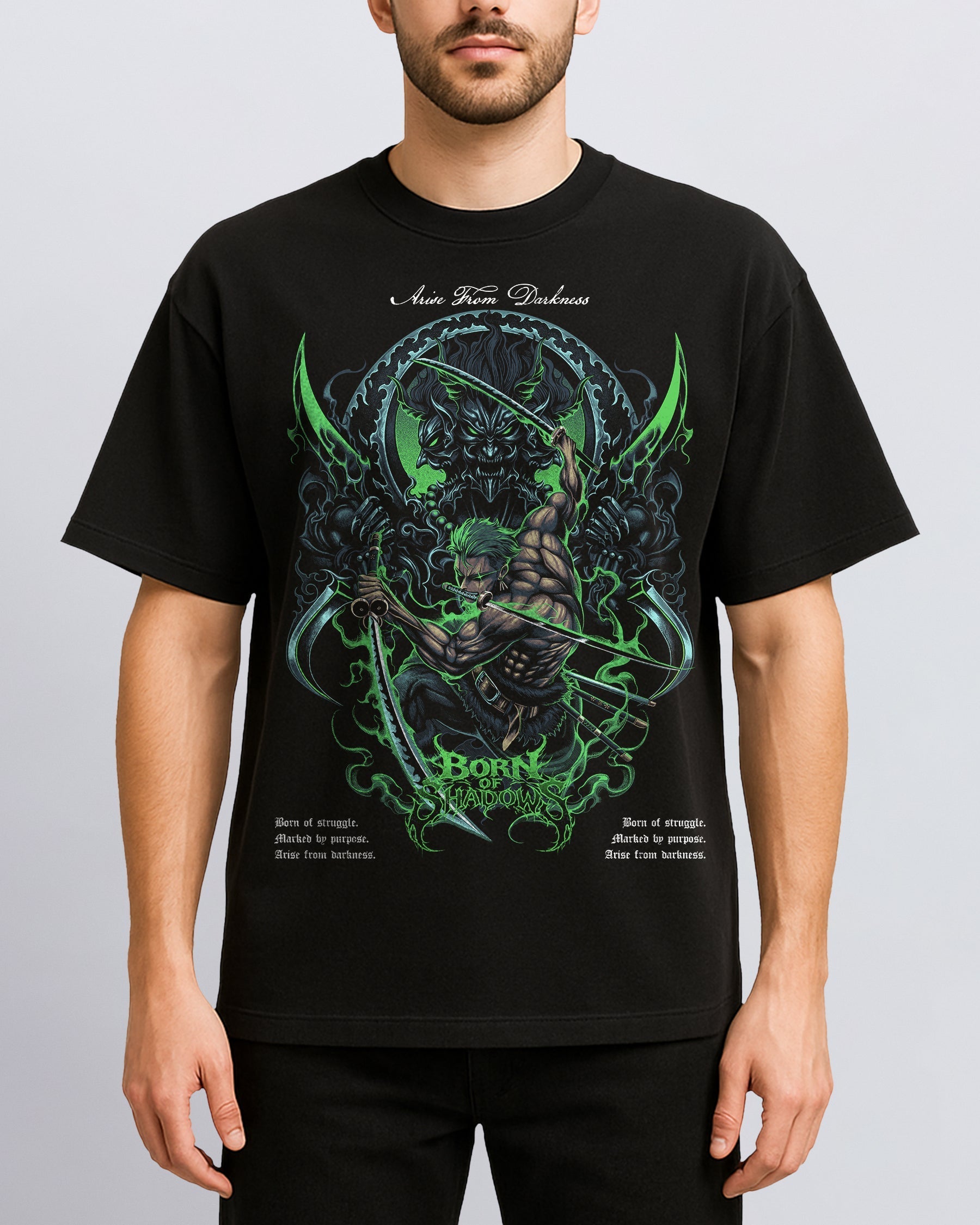 [Limited Edition] 'One Piece: Roronoa Zoro' Front T-Shirt ODMPOD