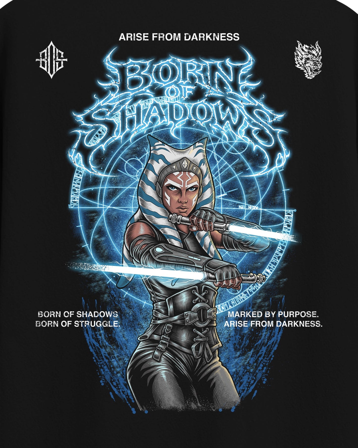 [Limited Edition] 'Star Wars: Ahsoka' Back T-Shirt ODMPOD