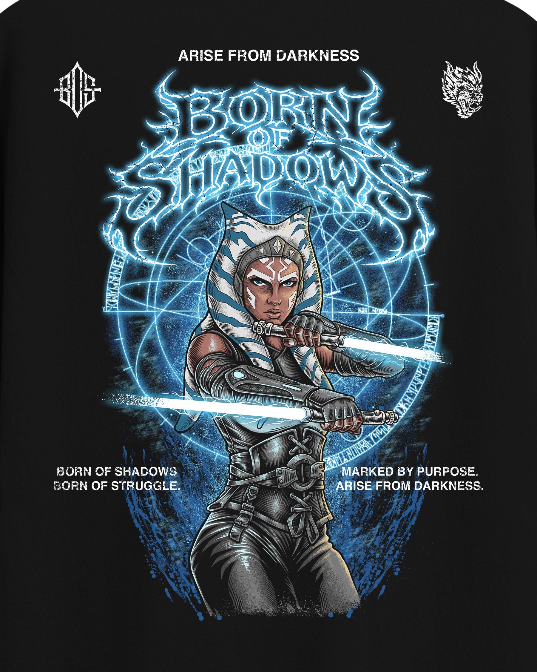[Limited Edition] 'Star Wars: Ahsoka' Back T-Shirt ODMPOD