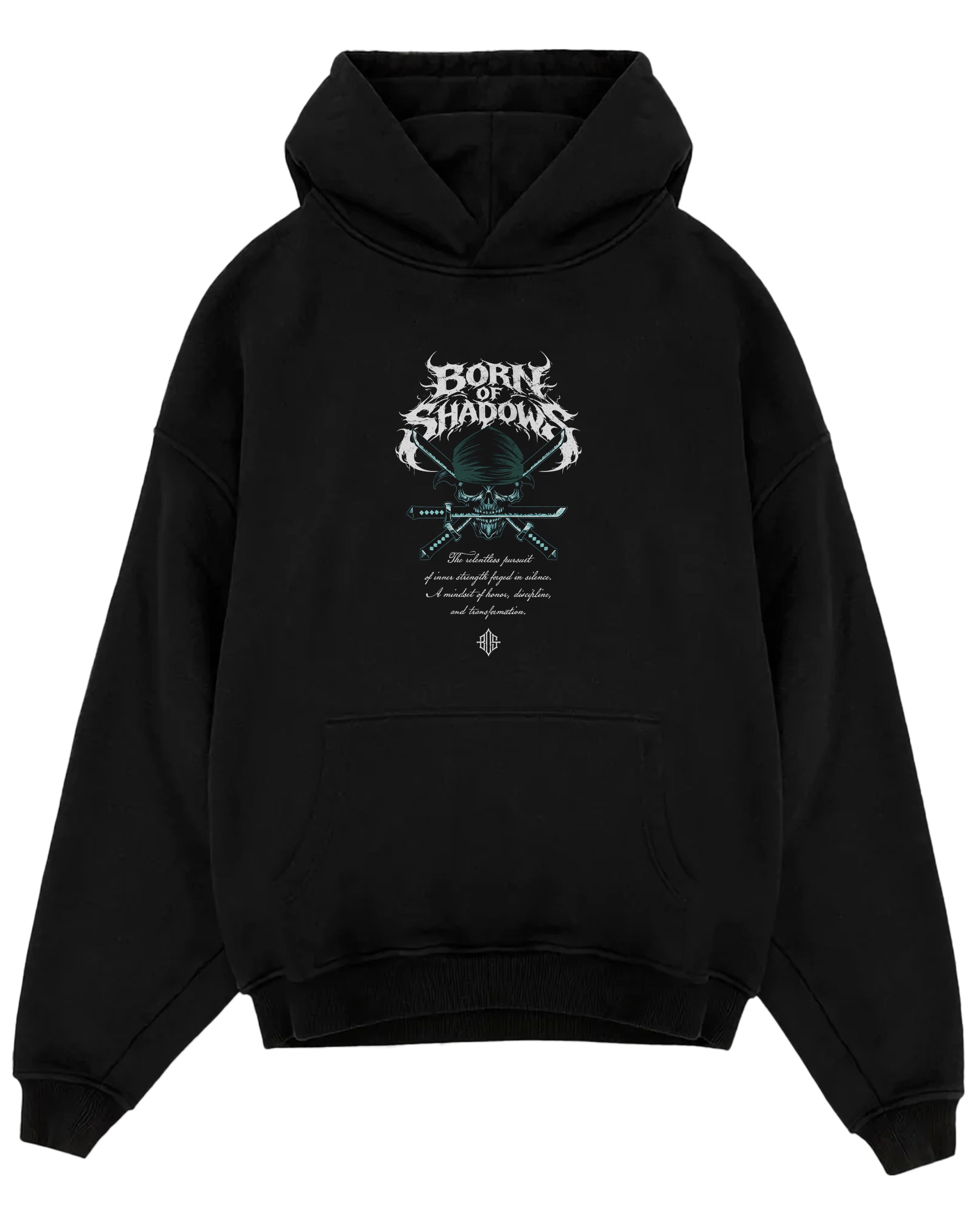[Limited Edition] 'One Piece: Zoro's Skull' Oversized Hoodie ODMPOD
