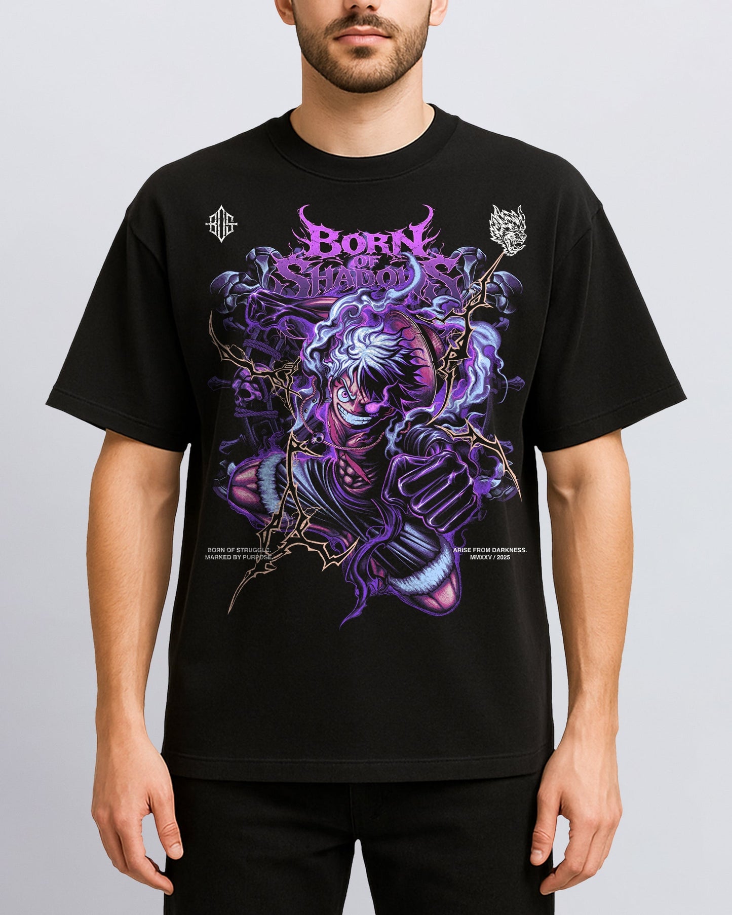 [Limited Edition] 'One Piece: Luffy Gear 5' Front T-Shirt ODMPOD