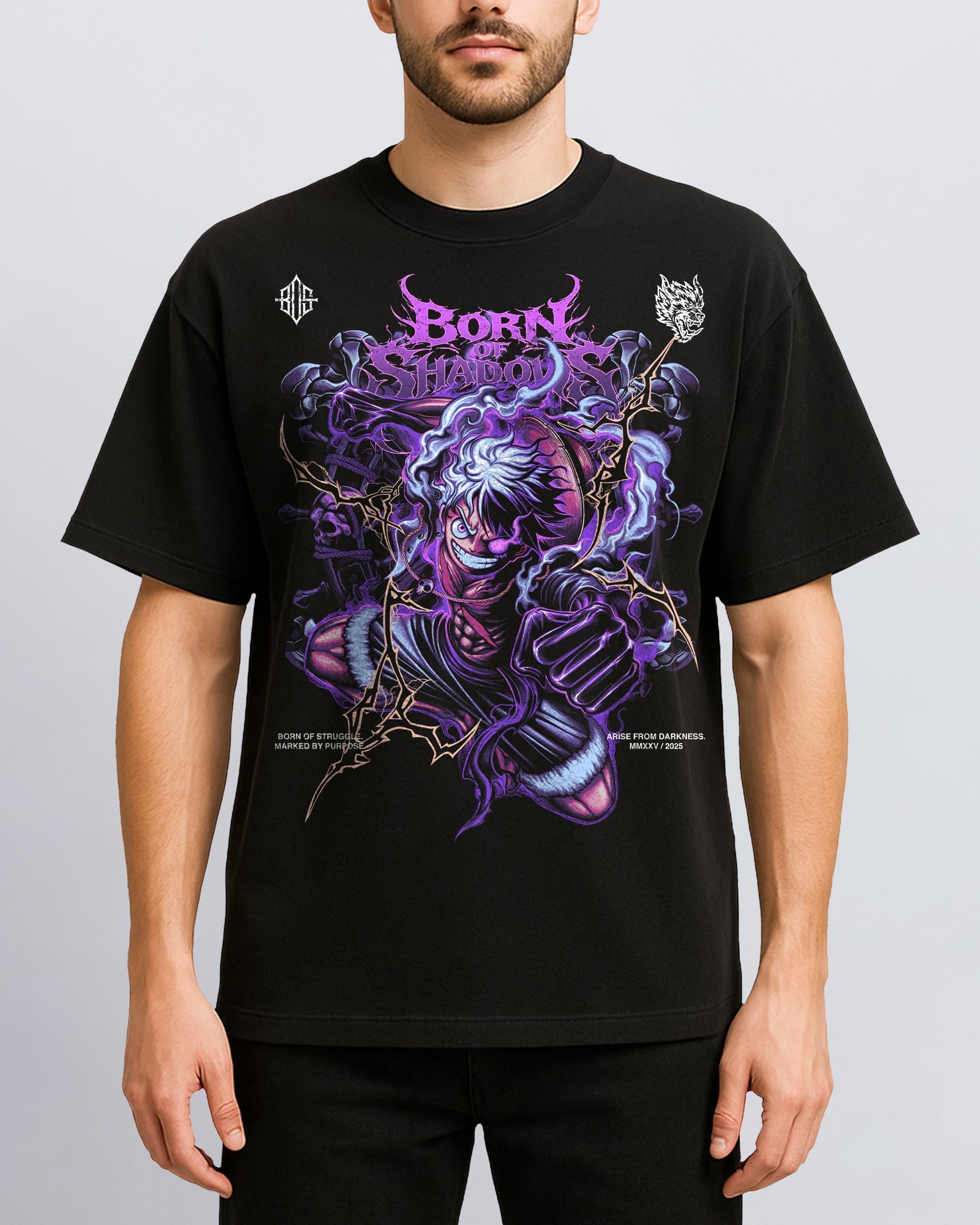 [Limited Edition] 'One Piece: Luffy Gear 5' Front T-Shirt ODMPOD