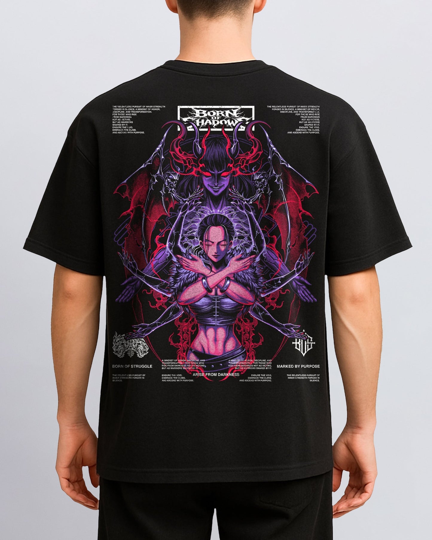 [Limited Edition] 'One Piece: Nico Robin' Back T-Shirt ODMPOD