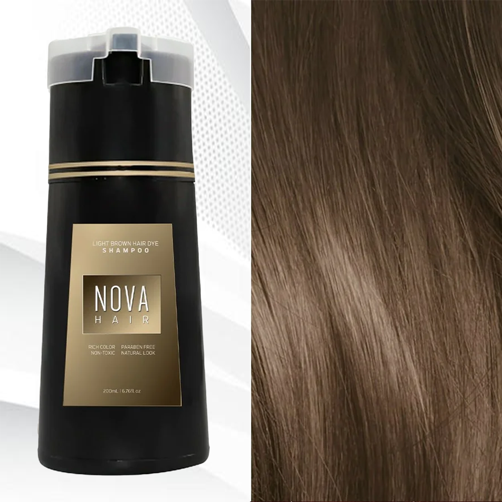 💥2024 New Style NovaHair Instant Dye Shampoo🔥