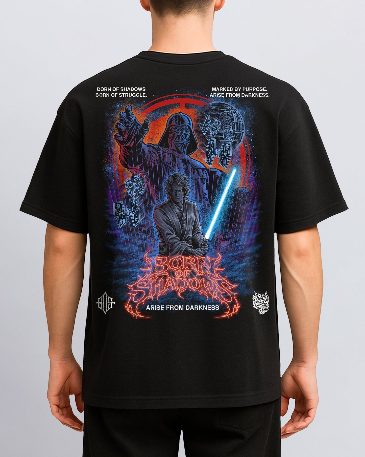 [Limited Edition] 'Star Wars: Anakin Skywalker' Back T-Shirt ODMPOD