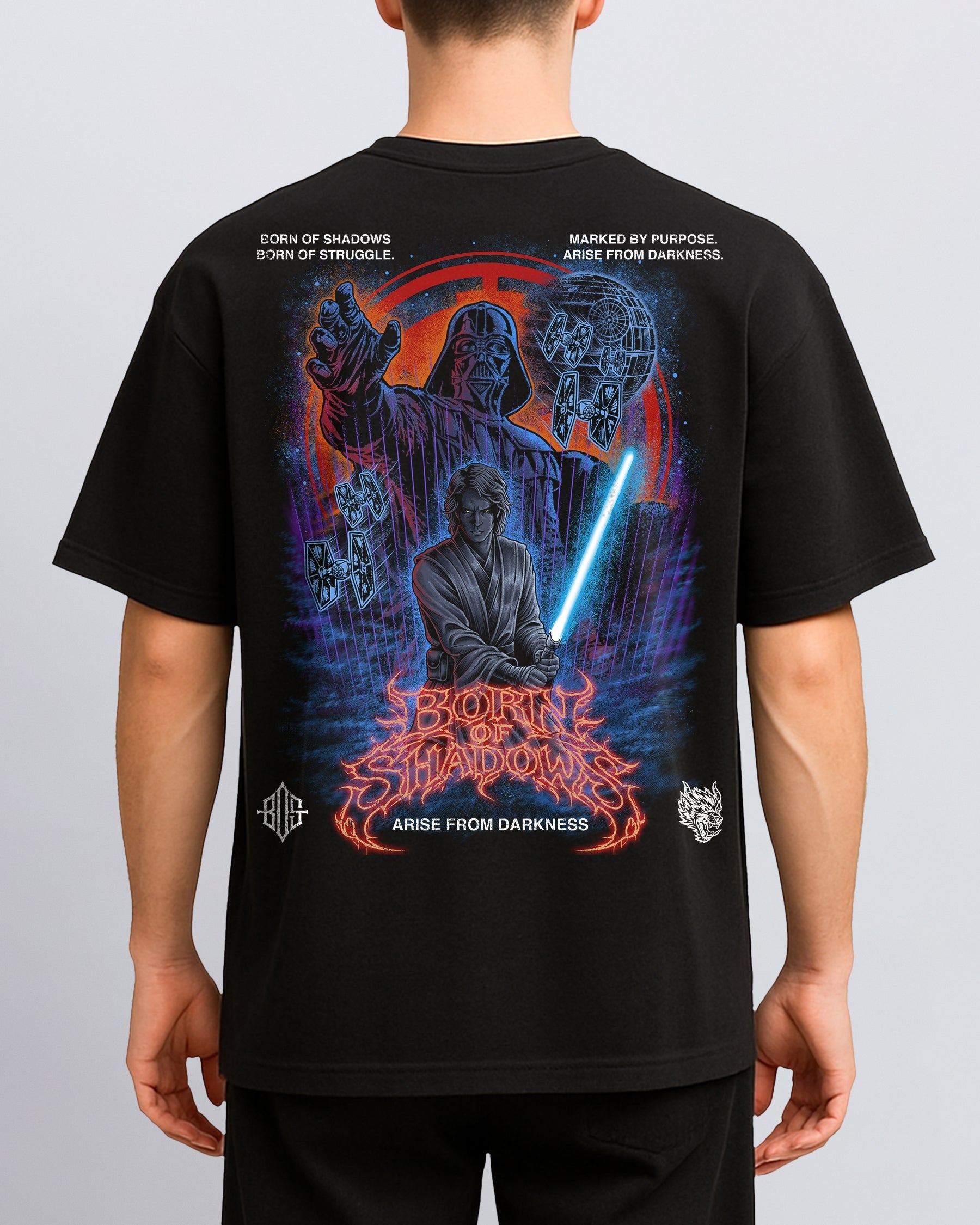 [Limited Edition] 'Star Wars: Anakin Skywalker' Back T-Shirt ODMPOD