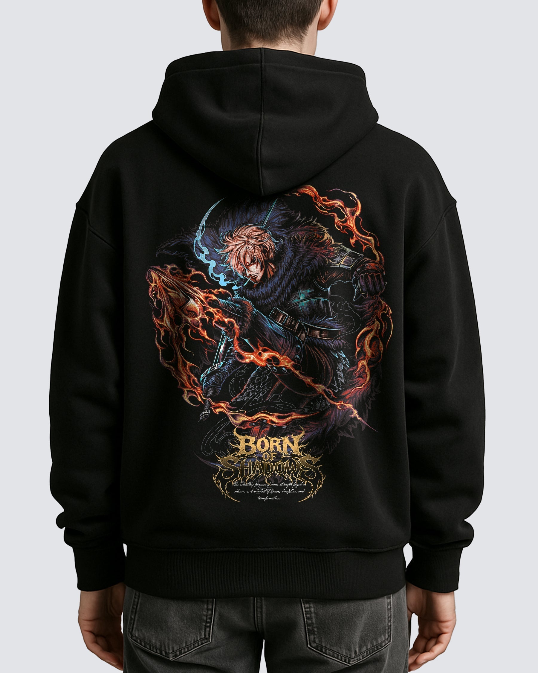 [Limited Edition] 'One Piece: Sanji' Oversized Hoodie ODMPOD