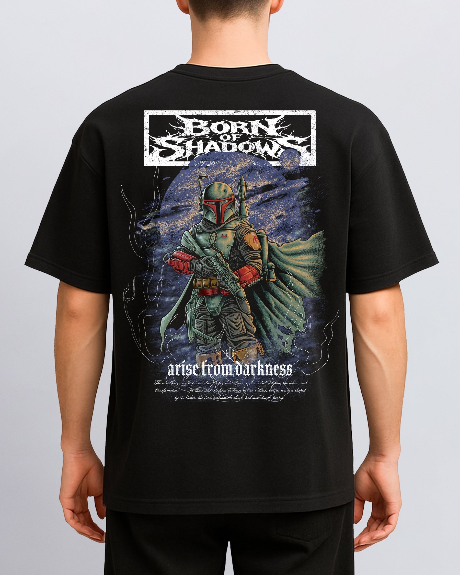 [Limited Edition] 'Star Wars: Boba Fett' Back T-Shirt ODMPOD