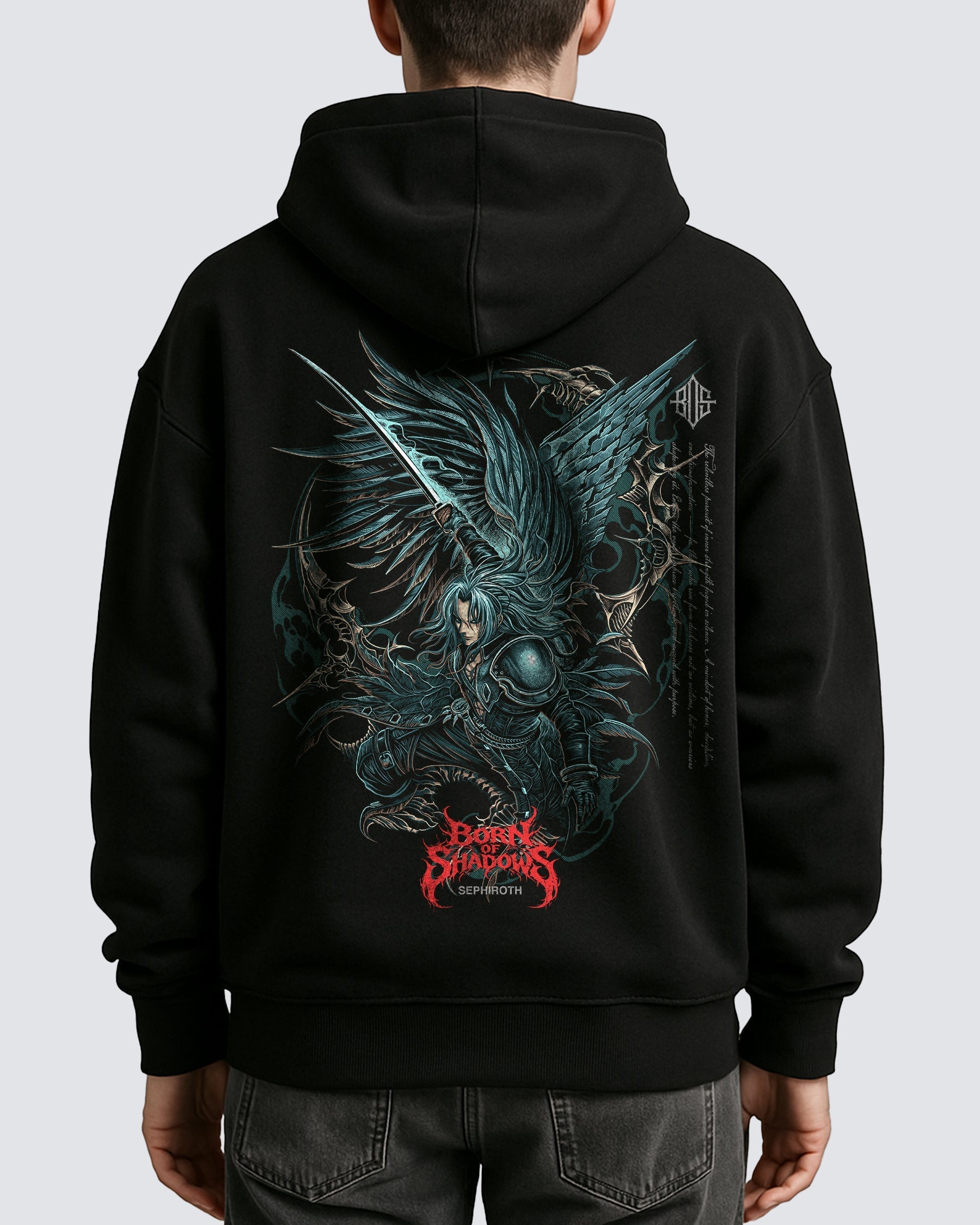 [Limited Edition] 'Final Fantasy: Sephiroth' Oversized Hoodie ODMPOD
