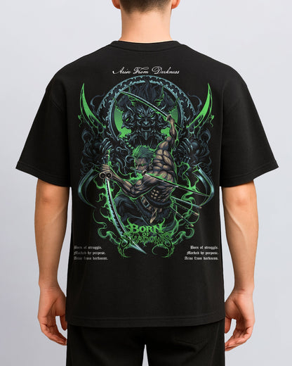 [Limited Edition] 'One Piece: Roronoa Zoro' Back T-Shirt ODMPOD