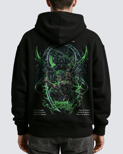 [Limited Edition] 'One Piece: Roronoa Zoro' Oversized Hoodie ODMPOD