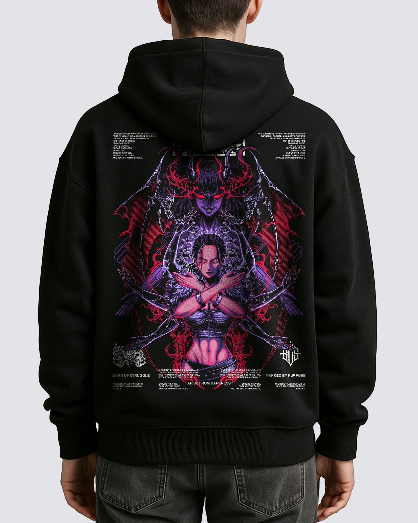 [Limited Edition] 'One Piece: Nico Robin' Oversized Hoodie ODMPOD