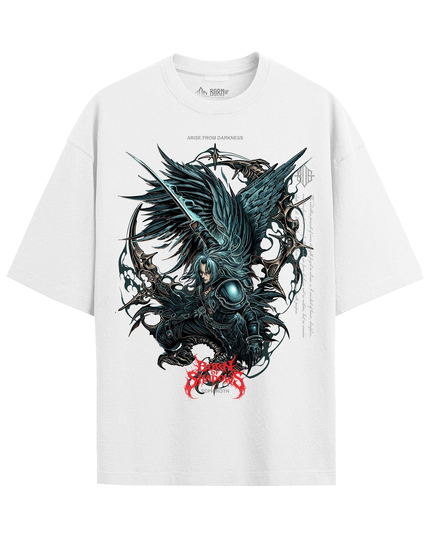 [Limited Edition] 'Final Fantasy: Sephiroth' Front T-Shirt ODMPOD