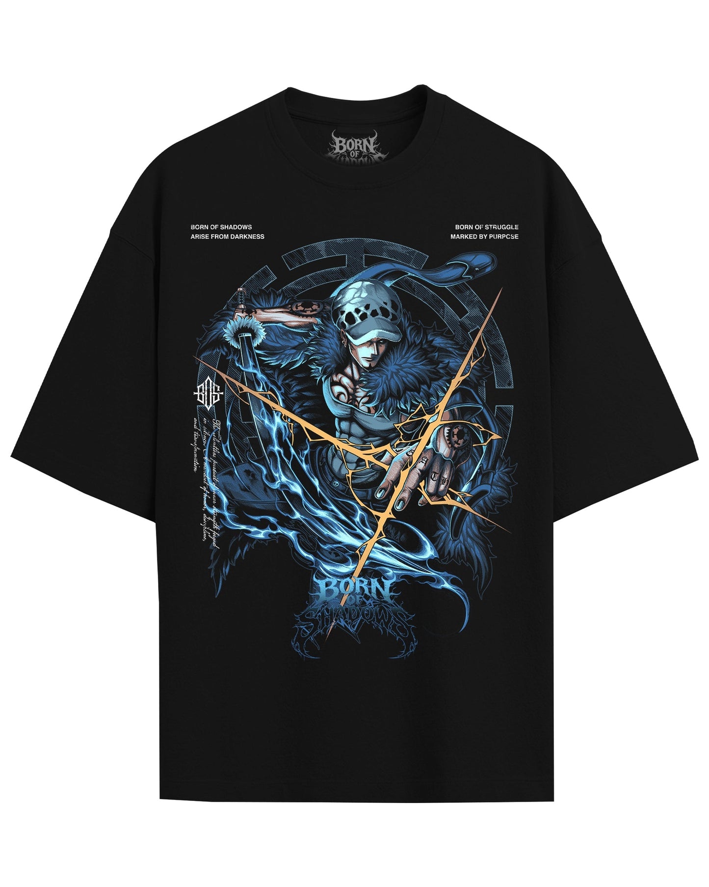 [Limited Edition] 'One Piece: Trafalgar Law' Front T-Shirt ODMPOD