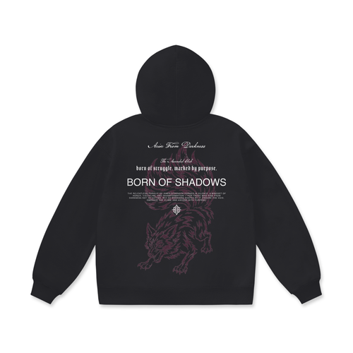 'Kuro Kitsune' Oversized Hoodie ODMPOD