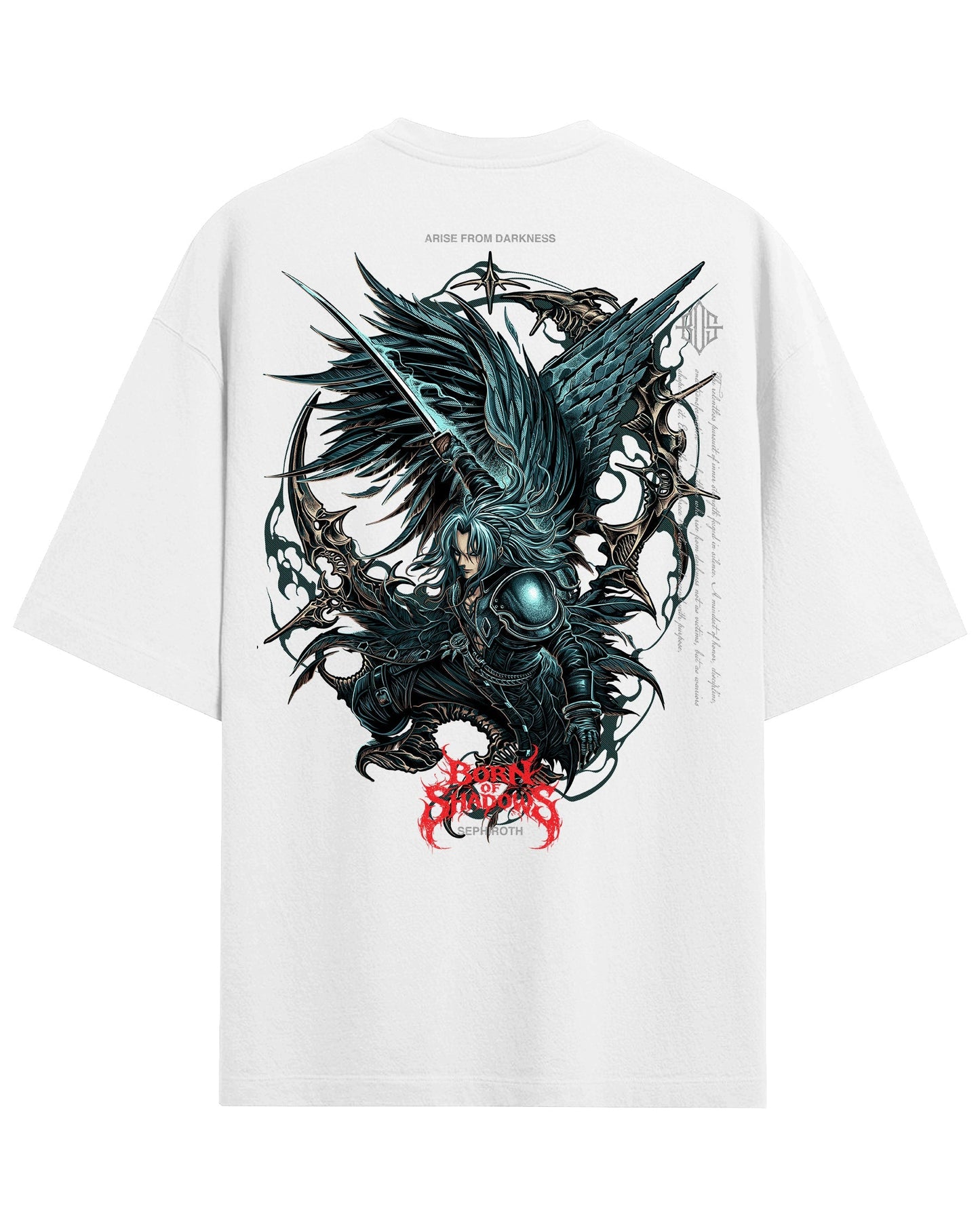 [Limited Edition] 'Final Fantasy: Sephiroth' Back T-Shirt ODMPOD