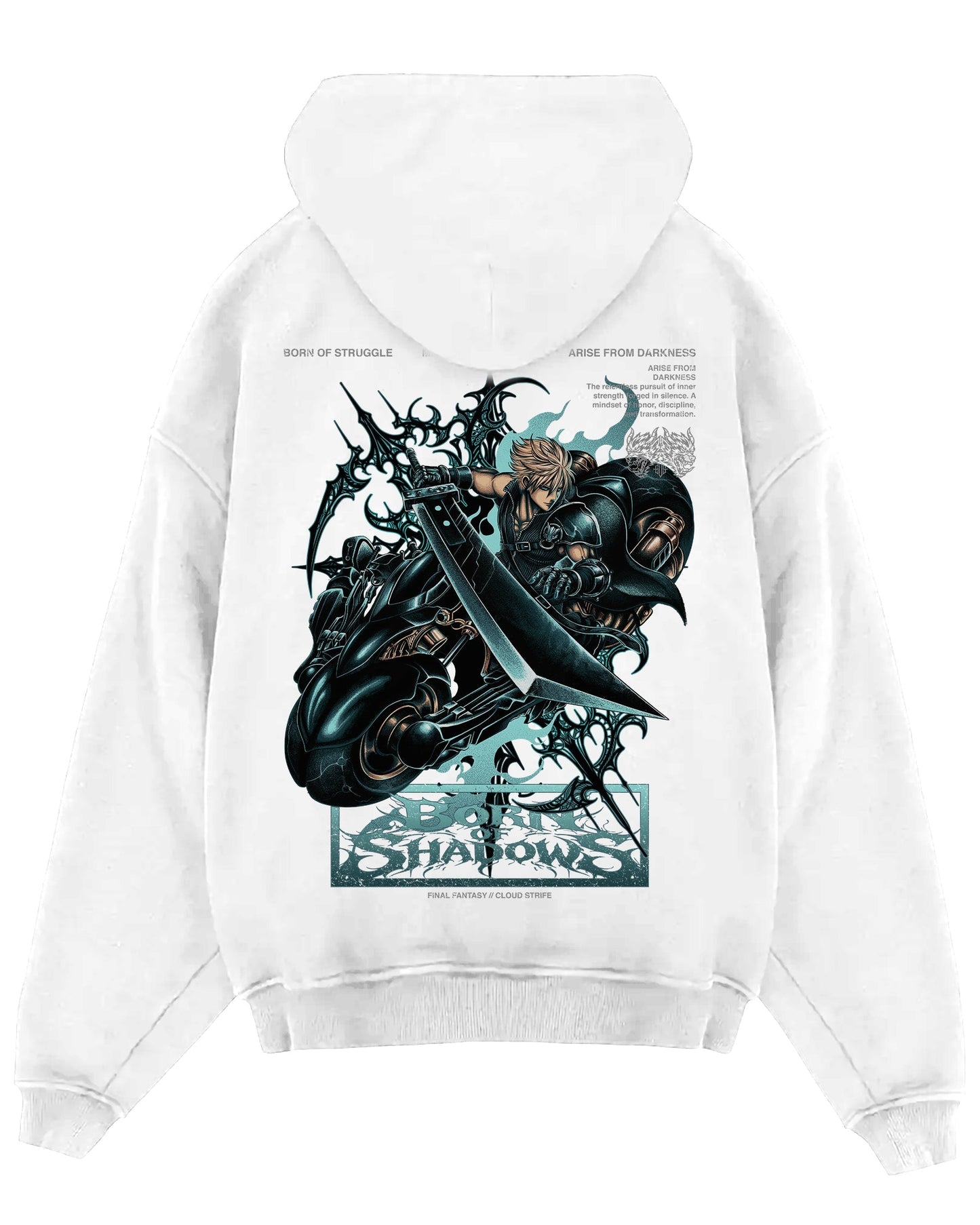 [Limited Edition] 'Final Fantasy: Cloud Strife' Oversized Hoodie ODMPOD