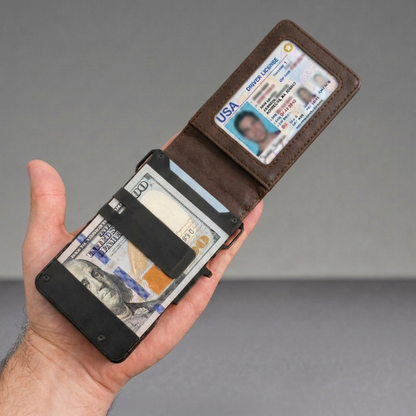 Salendor MagVault® Minimalist Wallet - Maximum Capacity. Minimal Footprint. Salendor