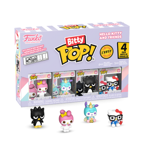 Funko Bitty Pop! Sanrio Hello Kitty and Friends My Melody Mini-Figure 4-Pack Funko
