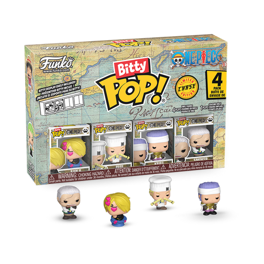 Funko Bitty Pop! One Piece 4-Pack Series 3 [Sanji] Funko