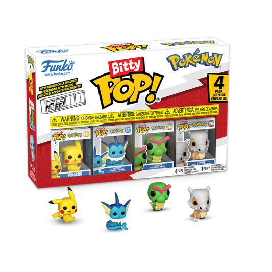Funko Bitty Pop! Pokemon Pikachu Mini-Figure 4-Pack Funko