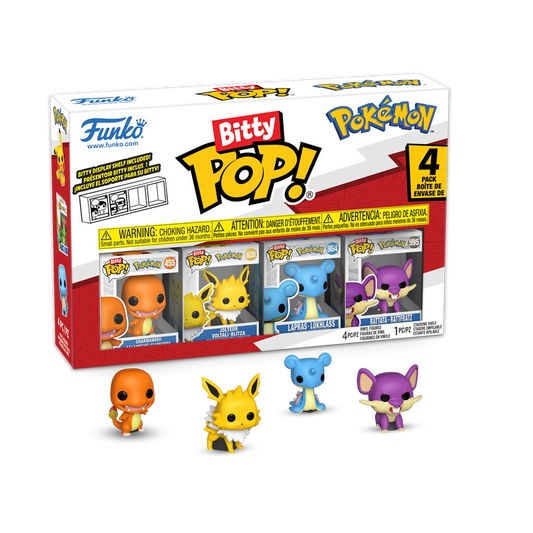 Funko Bitty Pop! Pokemon Charmander Mini-Figure 4-Pack Funko