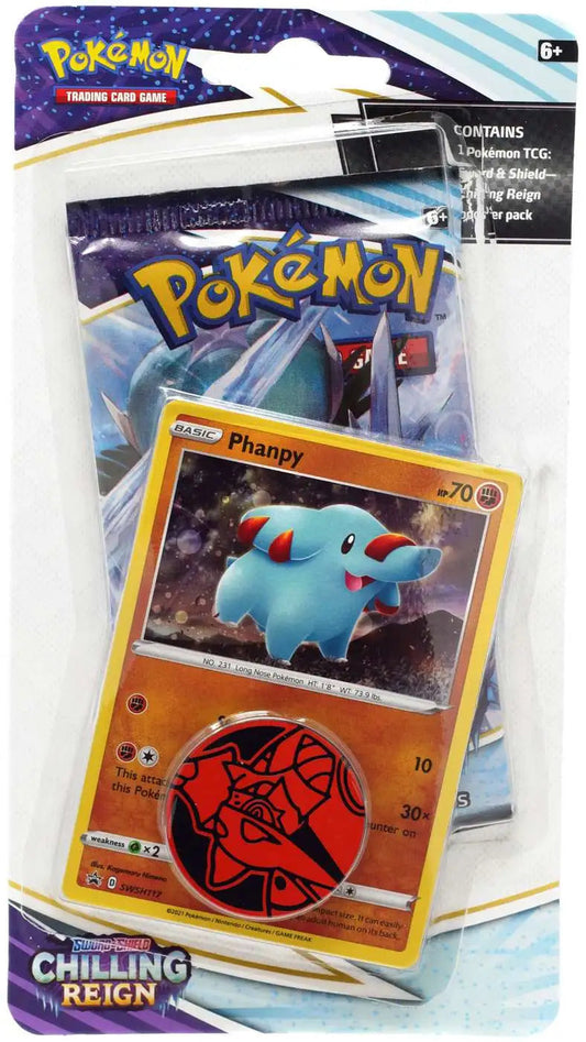 Pokémon TCG: Sword and Shield Chilling Reign - Checklane Blister Pack The Eternal Forge