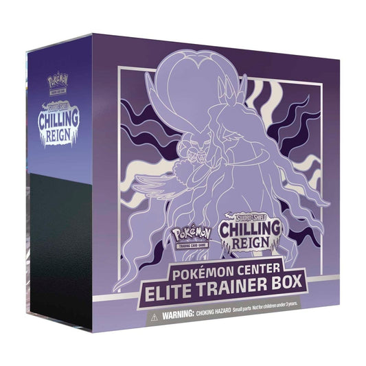 Pokémon TCG: Sword & Shield Chilling Reign - Elite Trainer Box (Pokemon Center) [Shadow Rider Calyrex] The Eternal Forge