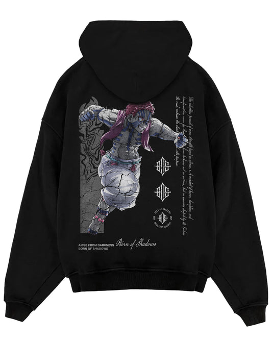 Demon Slayer 'Akaza' Oversized Hoodie ODMPOD